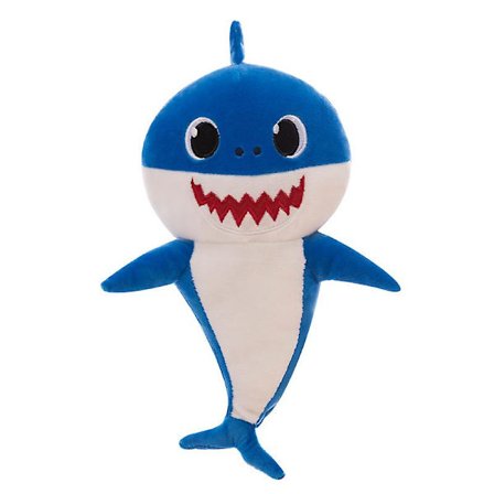 Baby Shark Luminous Plush Toy Can Sing Baby Shark 35cm