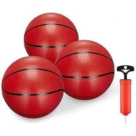 5,9 tum 15 cm strand liten studsboll småbarn ersättning gummi basketboll leksak basketboll för pool barn pojkar flickor skolgård (3 stycken)
