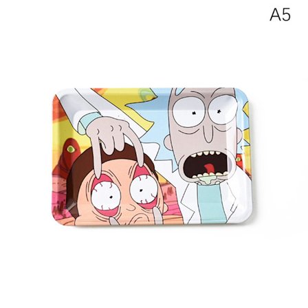 180*125MM Blikbakke rullende Tørre Urteblomster Opbevaringsplade