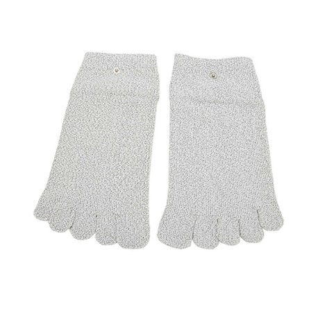 Ledende Sokker med Sølvfiber for Utmerket Ledningsevne og Grå Elektrode Massasje