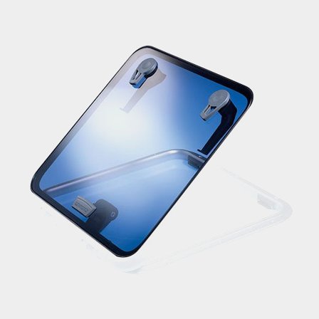 Vidro de substituição para escotilha de convés, fumê, compatível com Lewmar Low Profile (tam. 00), com perfil de montagem