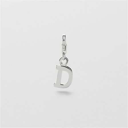 D Letter Charm