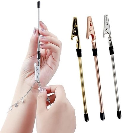 Spenner for halskjeder Klokker Smykker Tang Smykker Hjelpemiddel armbånd Verktøy Partner Fest og hekte