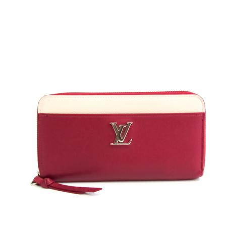 Louis Vuitton Vintage Pre-owned Lockme Pung Pink, Dame Vintage Accessories, Størrelse: ONE Size