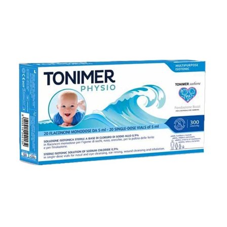 Tonimer Physio Soluzione Isotonica Multifunzione 20 Flaconcini