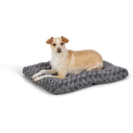 Plysj hundepute (23") Grå 23"