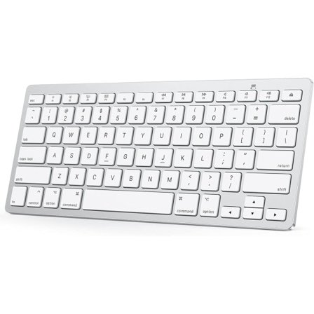 Bluetooth-tastatur for Mac, kompakt trådløst tastatur kompatibelt