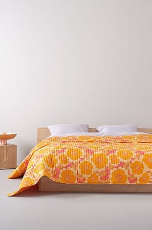 Jotex - Tagesdecke Gelb - FRIDA - Kaufe Tagesdecken bei Jotex