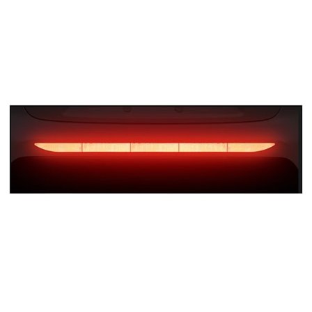 Rød - 5 stk bilklistremerker Rød lysadvarselsklistremerke Nattrefleks