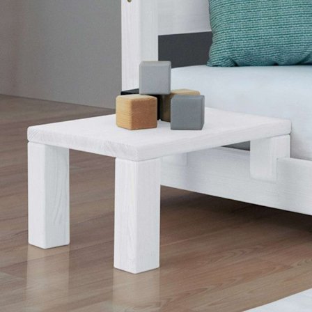 Yöpöytä sängyn kiinnitettäväksi - Valkoinen - 23 x 32 x 41 cm