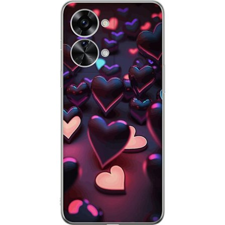 Yhteensopiva Puhelinkuori OnePlus OnePlus Nord 2T KeskiyönSydämet