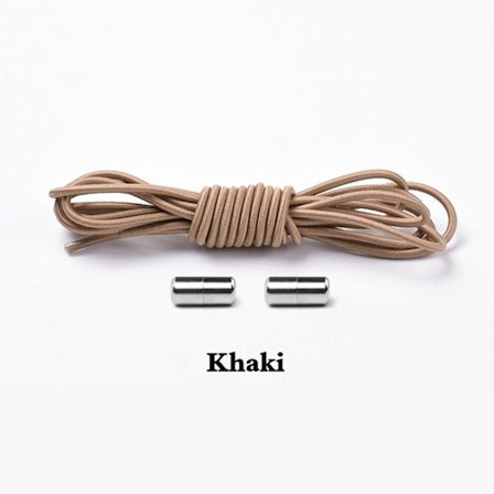 Smidiga Elastiska Skosnören (Metall Lås)