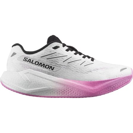 Salomon - Women's Running Shoes Aero Blaze 3 - White / Black / Cyclamen - 9