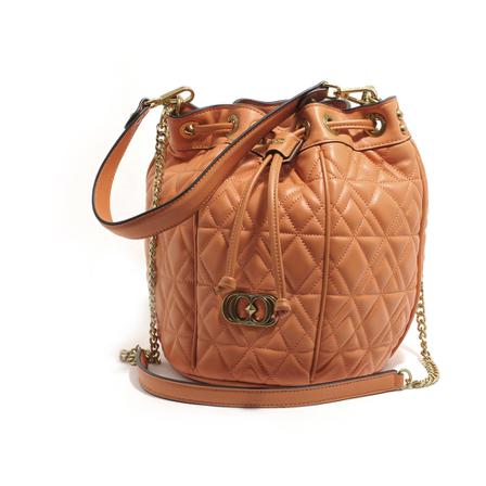 La Carrie Tas , Oranje , Dames , Maat: ONE Size Handtassen