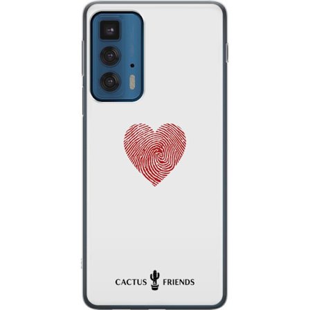 Yhteensopiva Puhelinkuori Motorola Motorola Edge 20 Pro Cactus and Friends - Fingerprint Love