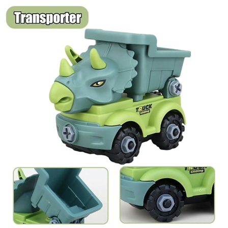 Demontering Montering Dinosaurie Leksak Set Skruv Mutter Kombination Montering Dinosaurie Modell Pedagogisk Leksak