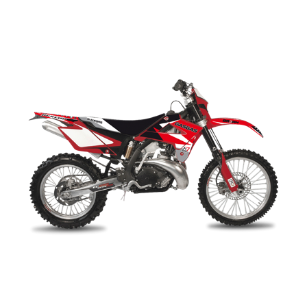 Blackbird Dream 3 Komplett Dekalkit med Sadelöverdrag Gul-Blå-Vit - Gas Gas EC 300 2007-2009