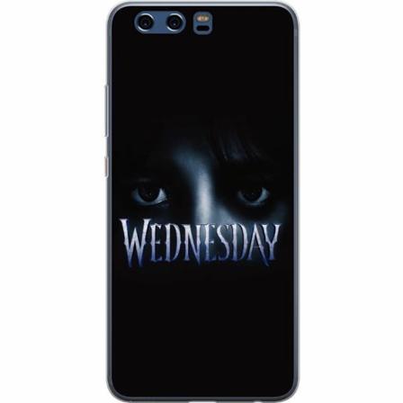 Huawei P10 Genomskinligt Skal Wednesday Addams