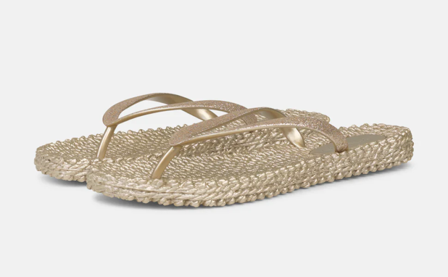 Ilse Jacobsen FlipFlop Glitter Platin str.42