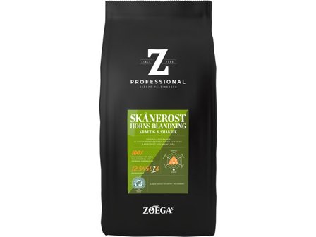 ZOEGAS Kaffe Skånerost 750g - Lyreco - Kök och servering - Kaffe och te - Hela Bönor