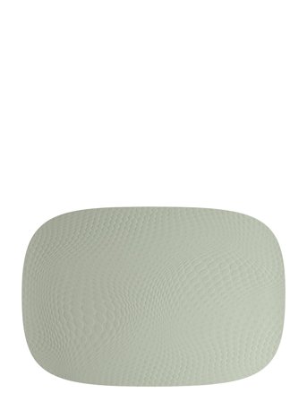 Aida Karim Rashid Pistachio Dækkeserviet 95% Genbrugslæder 1 Stk 45,0X30,6 Cm - Green - ONE SIZE x 45