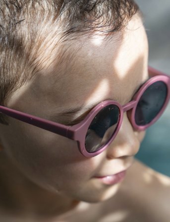 Filibabba Børnesolbriller I Genbrugsplastik 4-7 År - Rose - Pink - 4-7Y