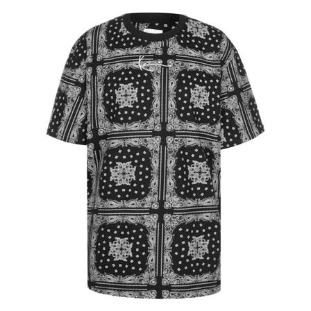 Karl Kani, T-shirt Grijs, Heren, Maat:M