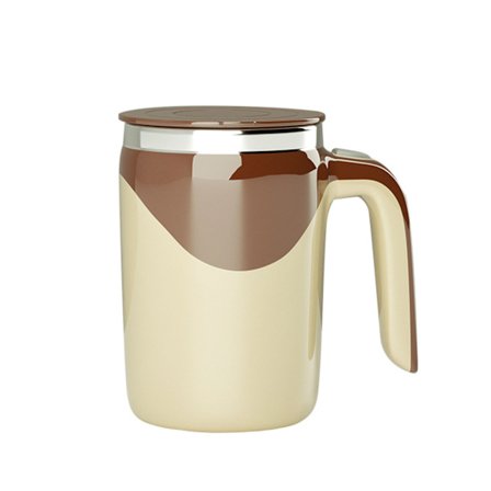 400ML elektrisk kaffeshakerflaska Intelligent isolering Kaffeskakkopp för utomhusresor