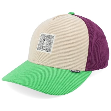 Djinns - Beige Caps - New Hft Lazy Corduroy Khaki/Green/Wine A-Frame Adjustable @ Hatstore