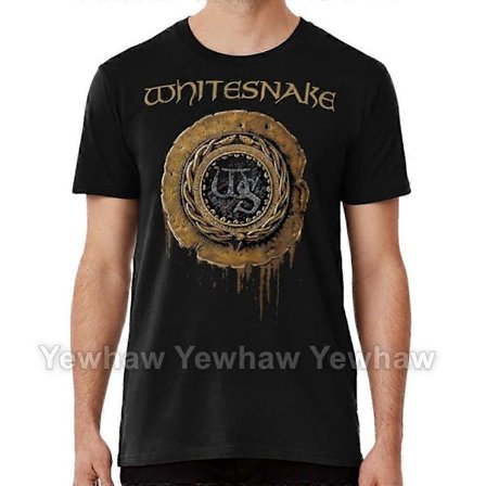 Whitesnake logo - Den gamle Whitesnake - Whitesnake logo brand - Whitesnake T-shirt