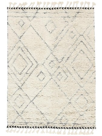 Marrakesh 120X180 Piccolo Bordo Decorativo Tappeto Di Lana