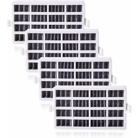 Sæt med 4 udskiftningsfiltre til Whirlpool-køleskab antibakteriel - Get Rich