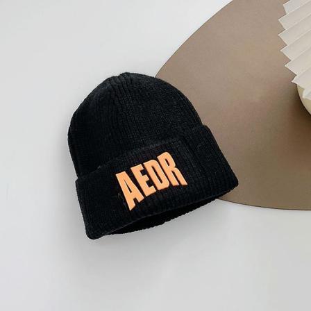 Rosalind Aedr Unisex Stickad Mössa För Vuxna Varm Mössa Black