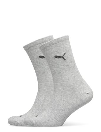 Puma Women Sock 2P Lingerie Socks Regular Socks Grå PUMA