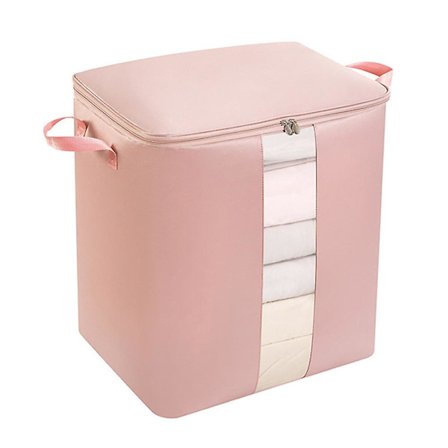Tøjdyne opbevaringspose - stor kapacitet fugtsikker husholdningsopbevaringspose pink