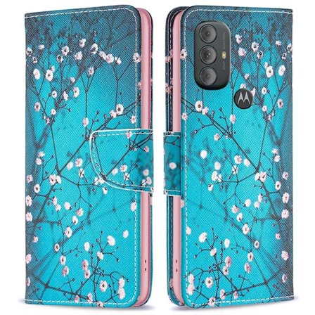 Wonderland Motorola Moto G Power (2022) fodral -Blå