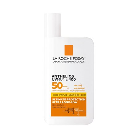 LA ROCHE-POSAY UVMune 400 Fluido Invisibile SPF50+ senza profumo 50ml - Solare viso alta prot.