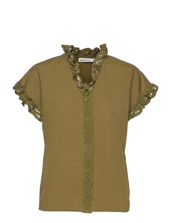 Caliopekb Blouse Green Karen By Simonsen