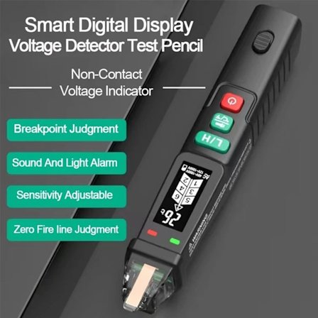 Spændingsindikator Spændingstester Meter Spændingsdetektor Pen