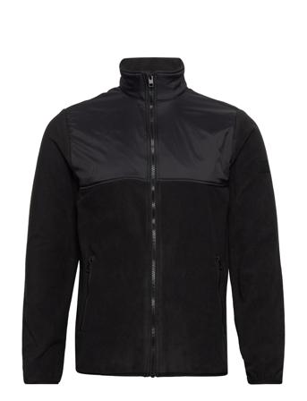 Jwhking Fleece Jacket Jack & J S Black