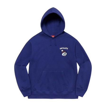 Supreme, Sweatshirt Blauw, Heren, Maat:S