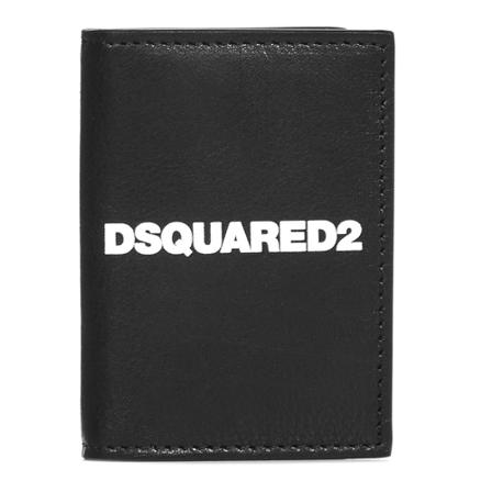 Dsquared2 Pung Sort, Herre Punge og Kortholder, Størrelse: ONE Size
