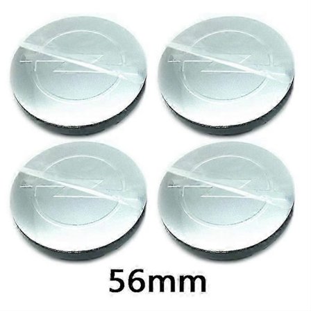 4 stk. Bilhjul Nav Senterkopper 56mm 59mm 60mm 64mm 68mm Deksel For Opel Astra Mokka Insignia Zafira Corsa Tigra Emblem Logo Merke