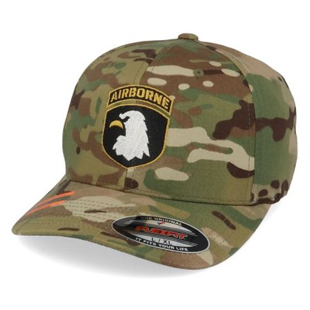 Army Head - Camo flexfit Keps - Airborne Multicam Flexfit @ Hatstore