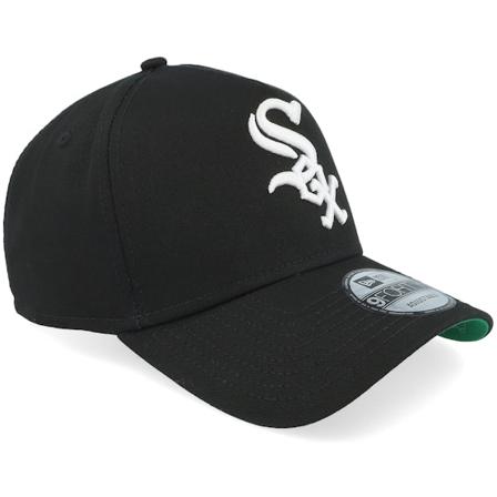 New Era - MLB Schwarz adjustable Cap - Hatstore Exclusive x Chicago White Sox 9FORTY Black A-frame Adjustable @ Hatstore