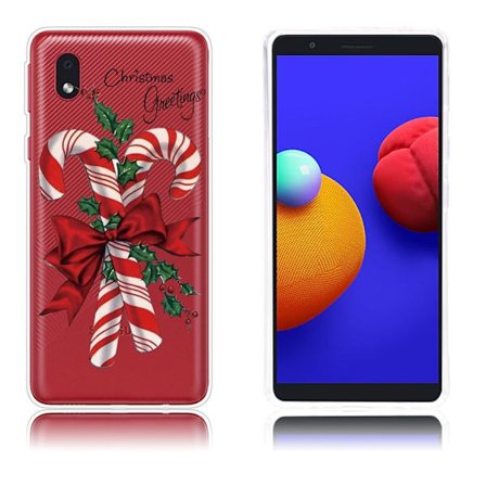 Jul Samsung Galaxy A01 Core-etui - Julehilsener