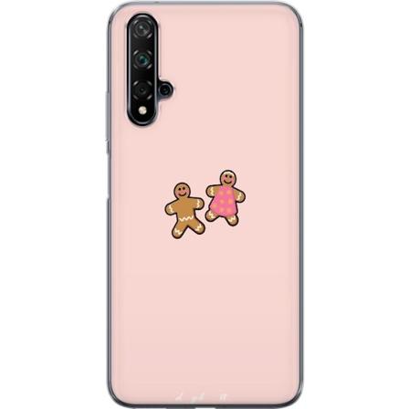 Huawei nova 5T Gennemsigtig cover Ingefærkage