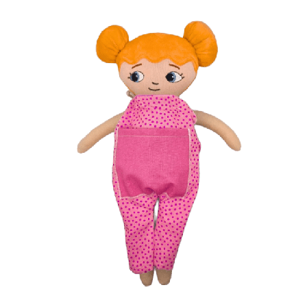 Watoto Arts Docka Alva Dockor & figurer Unisex Flerfärgad 36 cm