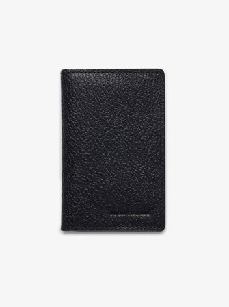 John Henric Men's Schwarze Kartenetui Size Onesize