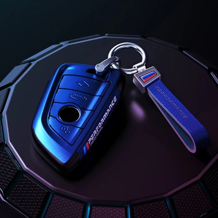 Piano Lack Bil Fjärrkontroll Nyckel Fodral Fob för BMW X1 X3 X4 X5 X6 F15 F16 G30 E36 E90 1 3 5 7-serien F20 F30 118i 218i 320i